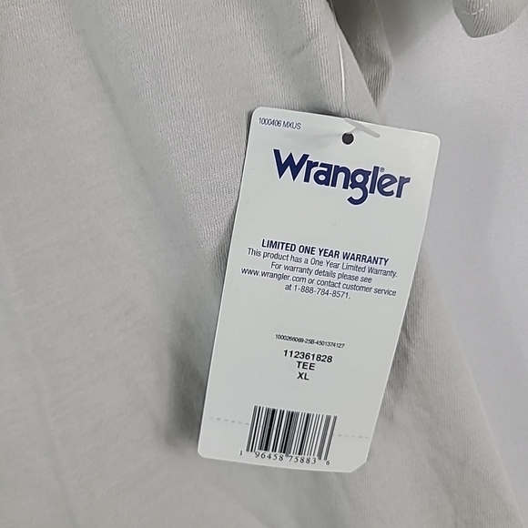 NWT Wrangler Men's An American Legend Western Denim T-Shirt Size XL - Picture 3 of 6
